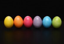 Czy można jeść jajka malowane farbami akrylowymi?